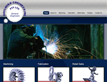 Tablet Screenshot of goulburnengineering.com.au